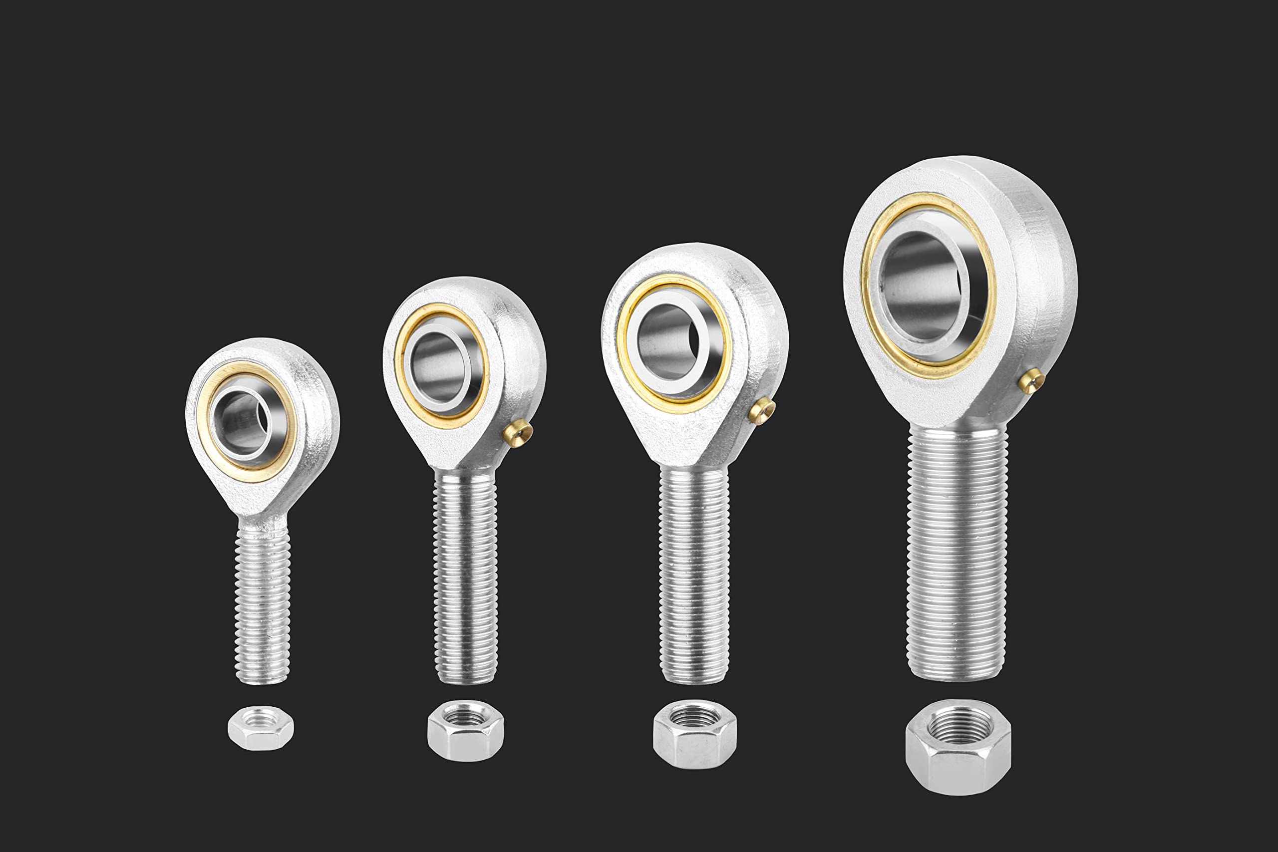 HiPicco SA5T/K Rod End Bearing, 4pcs 5mm Bore Self